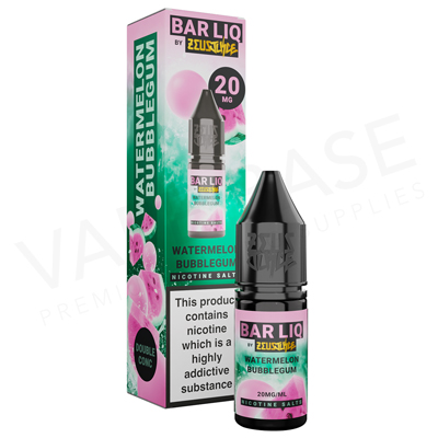 Watermelon Bubblegum Nic Salt E-Liquid by Zeus Juice Bar Liq