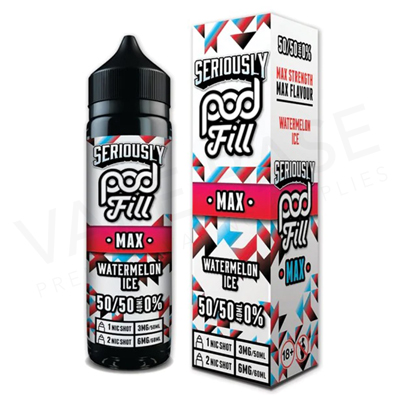 Watermelon Ice E-Liquid by Seriously Pod Fill Max