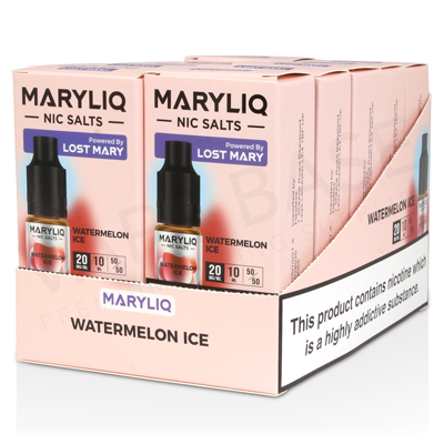 Watermelon Ice Nic Salt E-Liquid by Maryliq