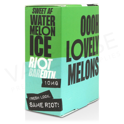 Watermelon Ice Nic Salt E-Liquid by Riot Bar Edition