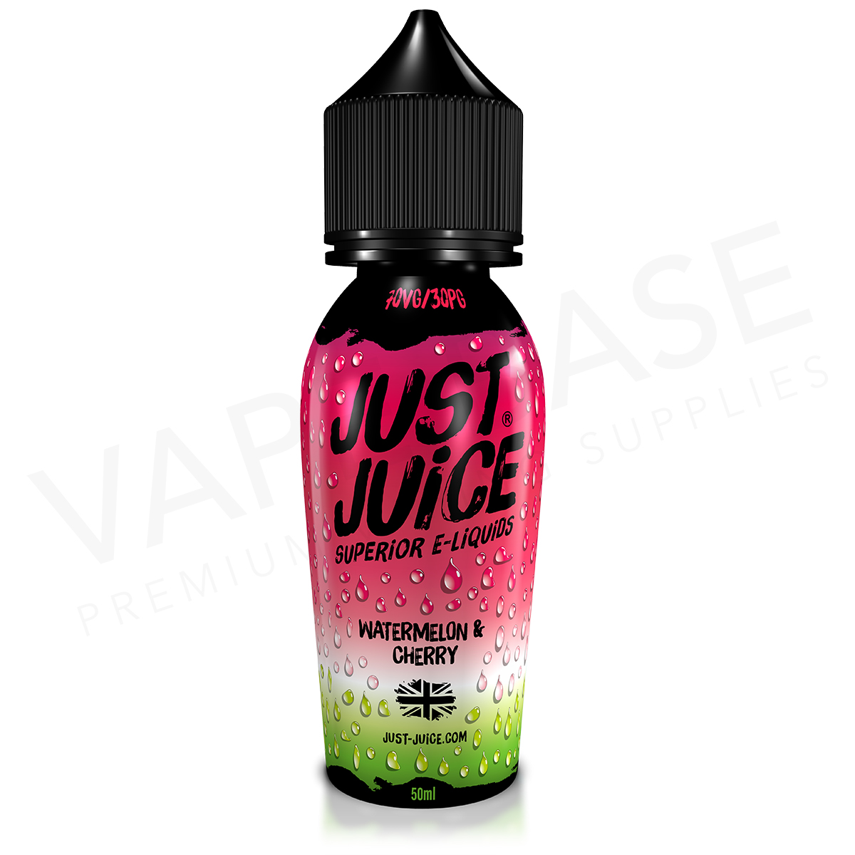 Watermelon & Cherry Shortfill E-Liquid by Just Juice 50ml