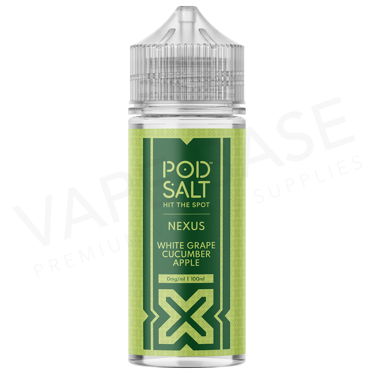 White Grape Cucumber Apple Shortfill ELiquid by Pod Salt Nexus 100ml