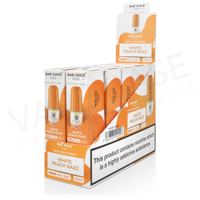 White Peach Razz E-Liquid by Bar Juice 5000